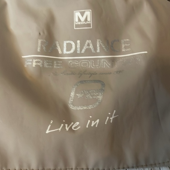 EUCRadiance Free Country Winter / Rain jacket- tan / hood Sz M - Picture 12 of 14